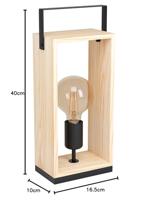 Eglo Houten tafellampFamborough - 43415 - thumbnail