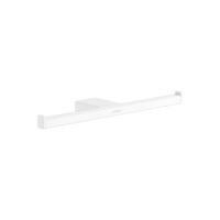 Dubbele Toiletrolhouder HansGrohe AddStoris Mat Wit - thumbnail