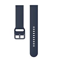 Fitbit Versa 1 / 2 & Lite siliconen sportbandje met gespsluiting - Donkerblauw - Maat: Small - thumbnail