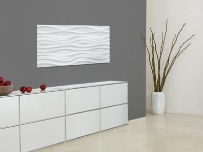 Sigel SI-GL260 Glasmagneetbord Artverum 910x460x15mm White Wave
