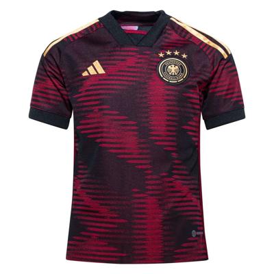 Duitsland Pre Match Shirt Junior - Maat 128 - Kleur: GoudRoodZwart | Soccerfanshop