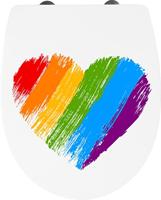 Cornat Wc-Bril Thermoplast Rainbow - KSDSC107 - thumbnail