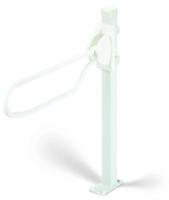 Statief voor Toiletbeugel Handicare Linido Opklapbaar 100 cm Staal Wit Handicare - thumbnail