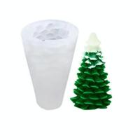 SX-SD-44 Christmas Cake Decoratie Silicone Mold DIY Aroma Candle Baking Mold - thumbnail