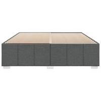 Bedframe zonder matras stof donkergrijs 180x200 cm - thumbnail