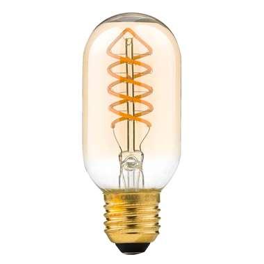 CALEX - LED Lamp - LED Buislamp - Filament - E27 Fitting - Dimbaar - 4W - Warm Wit 2100K - Amber CALEX - LED Lamp - LED Buislamp - Filament - E27 Fitting - Dimbaar - 4W - Warm Wit 2100K - Amber