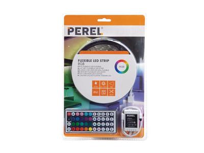 Kit met Flexibele LED strip, Controller en Voeding RGB 150 LEDs 5 meter 12 VDC Vellight - Vellight Kit met Flexibele LED strip, Controller en Voeding RGB 150 LEDs 5 meter 12 VDC Vellight - Vellight