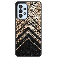 Samsung Galaxy A33 hoesje - Chevron luipaard - thumbnail