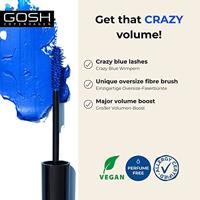 Gosh Boombastic Crazy Volume Mascara 13ml 002 Crazy Blue - thumbnail