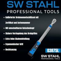SW STAHL Sw-stahl draaimomentsleutel torque wrench 1/2" sw-steel 60-340 nm - thumbnail