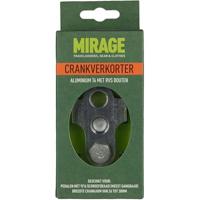 Mirage crankverkorters met rvs bouten aluminium t6 zilver - thumbnail