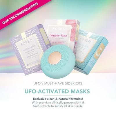 Foreo Ufo 2 Mini Power Mask & Light Therapy - Mint 1 stuk Masker 1 pc Foreo Ufo 2 Mini Power Mask & Light Therapy - Mint 1 stuk Masker 1 pc