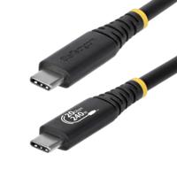 USB-kabel Startech CC2M20GUSB4TP Zwart 2 m - thumbnail