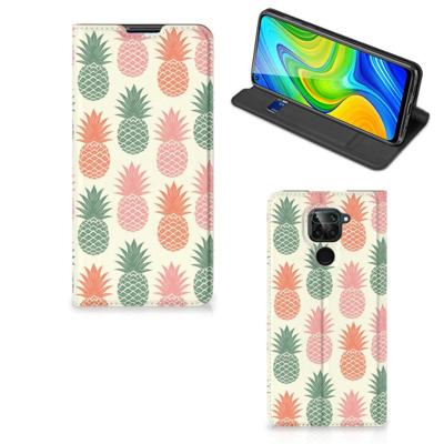 Xiaomi Redmi Note 9 | Flip Style Cover | Ananas