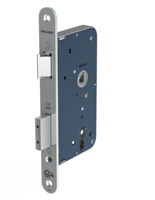 Lips 2422 Veiligheidsdeurslot | SKG** | DM50mm | PC72mm | krukgat 8mm | voorplaat RVS 24x235mm afgerond | DR 1+3/2+4 - 7266446