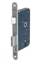 Lips 2422 Veiligheidsdeurslot | SKG** | DM50mm | PC72mm | krukgat 8mm | voorplaat RVS 24x235mm afgerond | DR 1+3/2+4 - 7266446 - thumbnail