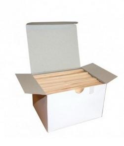 Meesterschap roerstaafjes fsc hout dispenser (2000 stuks)