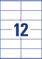 Avery-Zweckform L7875-20 ( 105 x 48 mm, Wit, 240 stuk(s), Permanent hechtend, Sterk hechtend - thumbnail
