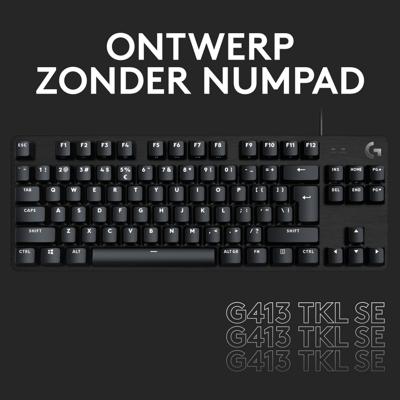 Logitech G G413 SE toetsenbord Zwart
