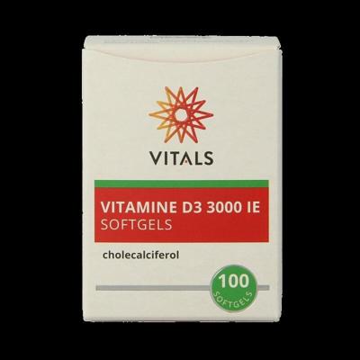 Vitamine D3 3000IE 100 Softgels
