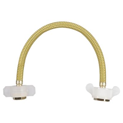 Differnz Differnz aansluitslang 30 cm voor kraan flexibel 3/8 inch naar 1/2 inch - goud