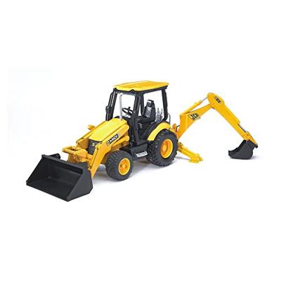 2427 Bruder JCB Midi CX Laadschop met Baggerkraan 2427 Bruder JCB Midi CX Laadschop met Baggerkraan