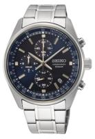 Seiko SSB377P1 Horloge Chrono staal zilverkleurig-blauw 41,5 mm - thumbnail