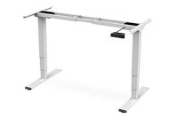 Digitus Zit-sta-bureauframe Elektrisch in hoogte verstelbaar Hoogte: 62 tot 1.27 m (b x d) 170 cm x 68 cm Wit, Wit (RAL 9016) DA-90433 DA-90433 - thumbnail