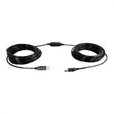C2G/Cables to Go 38988 25ft USB Actieve Verlengkabel - USB 2.0 A Mannelijk naar Vrouwelijk (Center Booster Format)