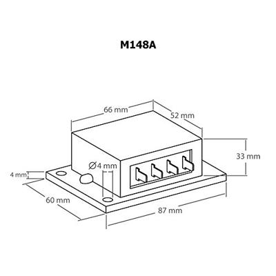 Kemo M148A Accubewaker 12 V/DC