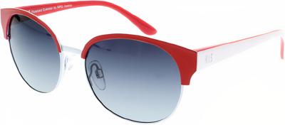 H.I.S zonnebril gepolariseerd panto junior cat. 2 rood