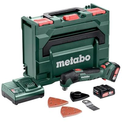 Metabo Accu-multitool | PowerMaxx MT 12 | 2,0 Ah accu (2 st) en SC 30 lader - 613089500 Metabo Accu-multitool | PowerMaxx MT 12 | 2,0 Ah accu (2 st) en SC 30 lader - 613089500
