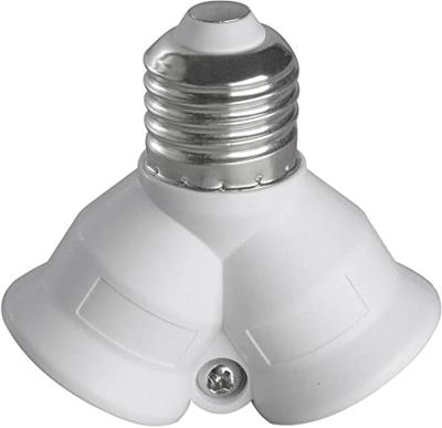 Heitronic Lampfitting-adapter E27 naar 2x E27 230 V 60 W