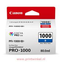 Canon PFI-1000B Blue Ink - thumbnail