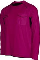 Stanno 429003 Bergamo Referee Shirt l.m. - Fuchsia-Black - XL - thumbnail