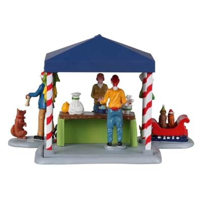 Lemax santa claws & paws, set of 3 kerstdorp tafereel Caddington Village 2023