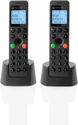 Motorola Design DECT Phone Zwart