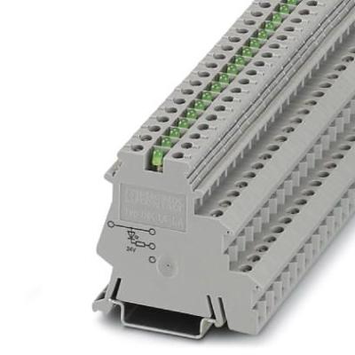 Phoenix Contact 2715762 Initiator- en actuatorklem 6.2 mm Schroeven Grijs 50 stuk(s)