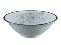 Mintgroene schaal - Green Cosmos - 800ml - 20 x 7cm - thumbnail