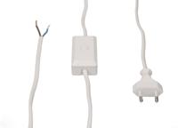 Max Hauri Snoerdimmer Universeel Wit Schakelvermogen (max.) 100 W 1 stuk(s) - thumbnail