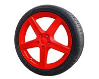 Vloeibaar rubber voor auto's Foliatec 2058 Rood Glanzend 400 ml - thumbnail