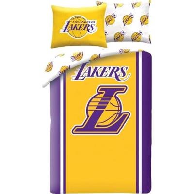 Lakers Dekbedovertrek 140 x 200 cm - 70 x 90 cm - polyester - Geel Lakers Dekbedovertrek 140 x 200 cm - 70 x 90 cm - polyester - Geel