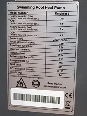 Comfortpool zwembad warmtepomp easyheat 3