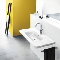 Hansgrohe Logis wastafelkraan 210 draaibare uitloop zonder waste Chroom - thumbnail