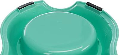 TRIXIE VOERBAK / WATERBAK DUBBEL KUNSTSTOF ASSORTI 11 CM 200 ML 4 ST