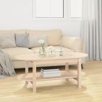 Salontafel 110x55x45 cm massief grenenhout - thumbnail