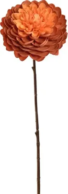Pure Royal kunsttak dahlia 60cm oranje Pure Royal kunsttak dahlia 60cm oranje