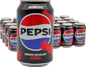 Pepsi Zero Sugar Cherry (24 x 330 ml)