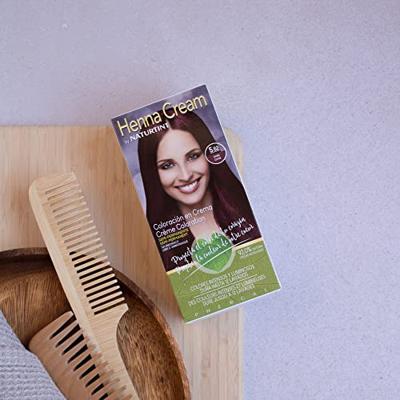 Naturtint Henna Cream 5.62 Mahonie Semi-Permanente Kleuring Naturtint Henna Cream 5.62 Mahonie Semi-Permanente Kleuring