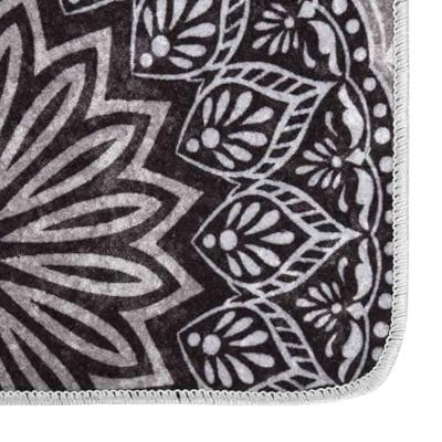 VidaXL Vloerkleed wasbaar anti-slip 150x230 cm meerkleurig